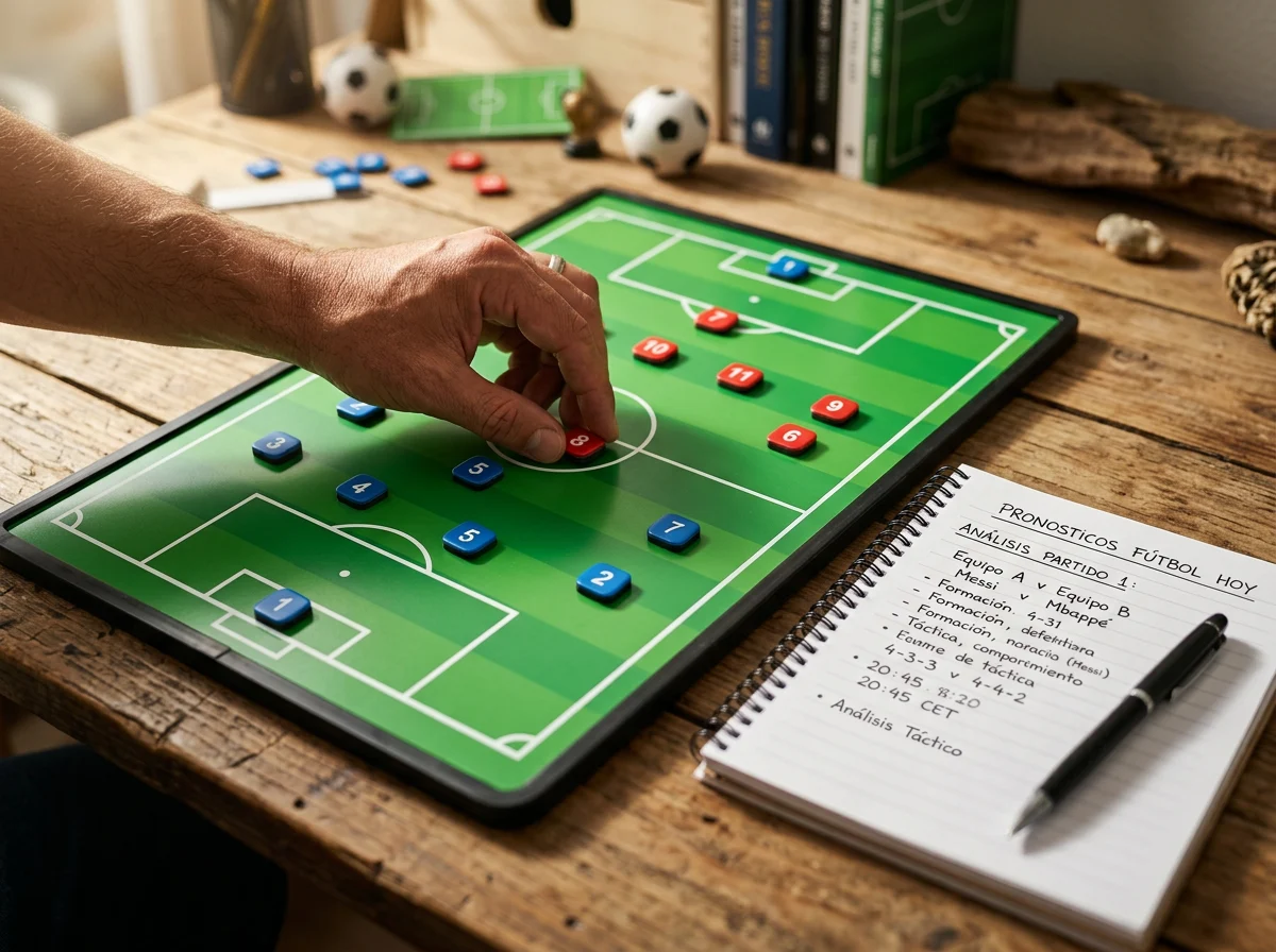 Análisis táctico de pronósticos de fútbol para los partidos de hoy